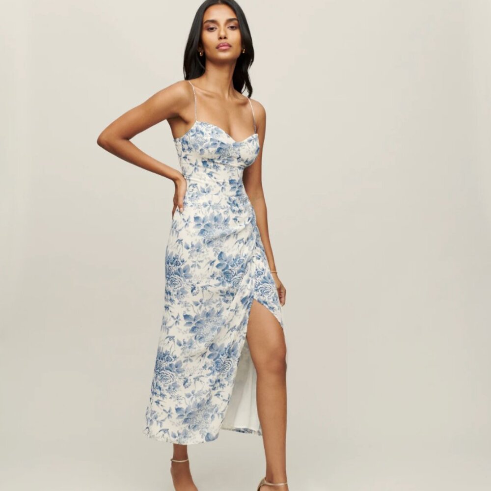 Reformation Kourtney Dress Pompadour